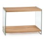 Meuble d'Entrée Marron Transparent verre Bois MDF 40 x 76 x 120 cm | Tienda24 - Global Online Shop Tienda24.eu