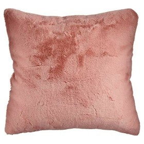 Almofada Com pelo Cor de Rosa Pele Sintética (60 x 2 x 60 cm) de Gift Decor, Almofadas - Ref: S3609183, Preço: 12,04 €, Desco...