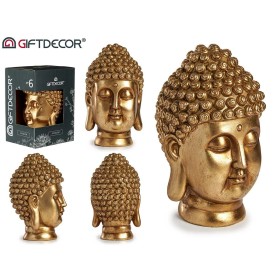 Deko-Figur Buddha Gold Harz (14 x 26 x 17 cm) (14 x 26 x 17 cm ) von Gift Decor, Ornamente - Ref: S3609207, Preis: 12,04 €, R...