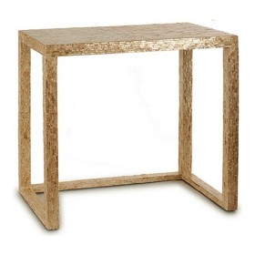 Table Meuble d'Entrée Beige Blanc Doré Nacre noire Contre-plaqué 30,5 x 78 x 90,5 cm de Gift Decor, Tables - Réf : S3609526, ...