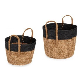 Basket Brown Black (2 pcs) by Gift Decor, Boxes - Ref: S3609570, Price: 20,44 €, Discount: %