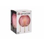 Vase Pink Ball Metal Glass (14,5 x 19,5 x 14,5 cm) by Gift Decor, Vases - Ref: S3609630, Price: 8,47 €, Discount: %