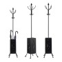 Coat rack Umbrella stand Black Metal (34 x 188 x 34 cm) by Gift Decor, Coat Racks - Ref: S3609675, Price: 46,61 €, Discount: %