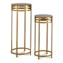 Conjunto de 2 mesas Preto Dourado (2 pcs) de Gift Decor, Jogos de móveis - Ref: S3609690, Preço: 125,86 €, Desconto: %