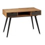 Bureau Noir Marron Métal Bois (60 x 75 x 110 cm) de Gift Decor, Bureaux et tables d'ordinateurs - Réf : S3609697, Prix : 67,9...