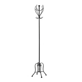 Coat rack Black Metal (30 x 180 x 30 cm) by Gift Decor, Coat Racks - Ref: S3609713, Price: 35,53 €, Discount: %