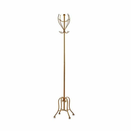 Coat rack Golden Metal (30 x 180 x 30 cm) by Gift Decor, Coat Racks - Ref: S3609715, Price: 35,53 €, Discount: %