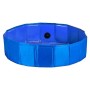 Piscina Smontabile Animali Domestici Azzurro Poliestere Plastica (120 x 30 x 120 cm) di Mascow, Accessori da bagno e doccia -...