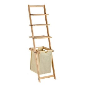 Scaffale Beige Marrone Legno Stoffa (36 x 151 x 41,5 cm) di Kipit, Unità di mensole - Rif: S3609756, Prezzo: 44,19 €, Sconto: %