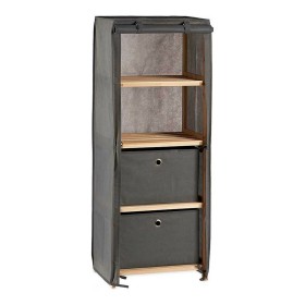 Shelves Grey Wood Cloth (28 x 113 x 42 cm) by Kipit, Standing Shelf Units - Ref: S3609835, Price: 47,98 €, Discount: %