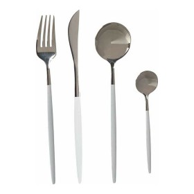 Set de Cubiertos Plateado Blanco Acero Inoxidable (8 pcs) de Kinvara, Juegos de cubertería - Ref: S3610004, Precio: 17,41 €, ...