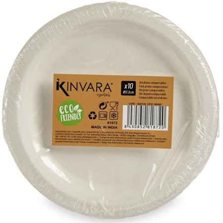 Conjunto de pratos Compostável de Kinvara, Pratos - Ref: S3610016, Preço: 0,79 €, Desconto: %