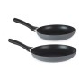 Set of pans Grey Aluminium (2 pcs) by Kinvara, Frying pan and saucepan sets - Ref: S3610026, Price: 16,81 €, Discount: %