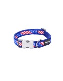 Collar para Perro Red Dingo STYLE US FLAG 15 mm x 24-36 cm | Tienda24 Tienda24.eu