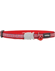 Collier pour Chien Red Dingo Lisse Étoile Etoiles (1,5 x 24-36 cm) | Tienda24 Tienda24.eu