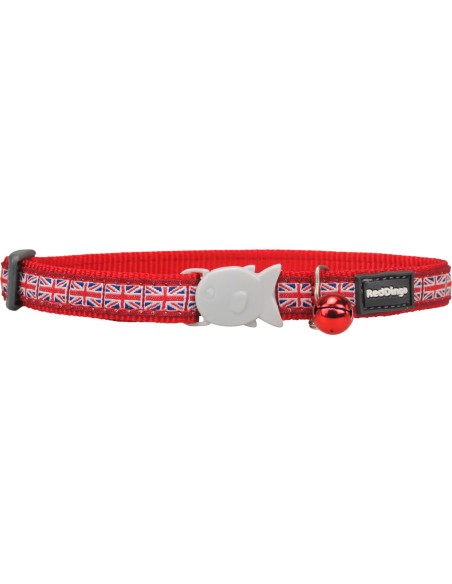 Collier pour Chien Red Dingo STYLE UNION JACK FLAG 31-47 cm | Tienda24 Tienda24.eu