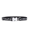 Hundehalsband Red Dingo STYLE DIAMOND Schwarz 41-63 cm | Tienda24 Tienda24.eu