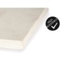 Cutting board Metal Acacia White Marble by Kinvara, Chopping boards - Ref: S3610182, Price: 10,66 €, Discount: %