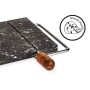 Tabla de cortar Negro Madera de acacia Mármol (15 x 1,5 x 22 cm) de Kinvara, Tablas de cortar - Ref: S3610183, Precio: 9,14 €...