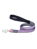 Dog Lead Red Dingo STYLE HOT PINK ON COOL GREY 2 x 120 cm | Tienda24 Tienda24.eu