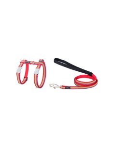 Imbracatura per Cani Red Dingo Rainbow 21-35 cm Rosso Multicolore da Red Dingo, Imbracature - Ref: S6104196, Precio: 18,56 €,...