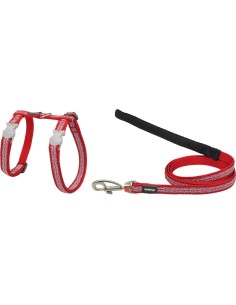 Dog Harness Red Dingo Bone Reflective 30-48 cm Orange | Tienda24 Tienda24.eu