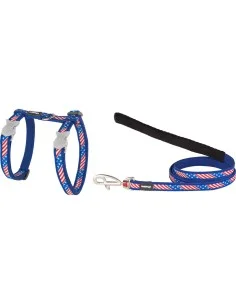 Arnés para Perro Hunter Divo 52-68 cm Azul Talla S/M | Tienda24 Tienda24.eu