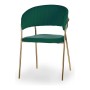 Chair Golden Green 49 x 80,5 x 53 cm by Gift Decor, Dining Chairs - Ref: S3610386, Price: 67,92 €, Discount: %