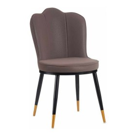 Fauteuil Violet Coquillage Cuir Synthétique Acier (53 x 88 x 67 cm) de Gift Decor, Chaises - Réf : S3610455, Prix : 61,30 €, ...