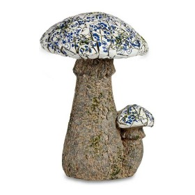 Decorative Garden Figure Mosaic Mushroom Polyresin (29 x 44 x 32 cm) by Ibergarden, Figurines - Ref: S3610573, Price: 40,28 €...