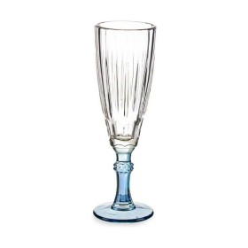 Champagne glass Exotic Crystal Blue 170 ml by Vivalto, Champagne flute - Ref: S3610636, Price: 2,13 €, Discount: %