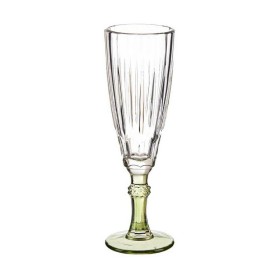 Coupe de champagne Exotic Verre Vert 170 ml de Vivalto, Coupes à champagne - Réf : S3610639, Prix : 2,13 €, Remise : %