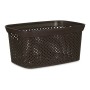 Basket Brown Plastic 10 L 24 x 17 x 35 cm by Kipit, Storage boxes and chests - Ref: S3610668, Price: 2,09 €, Discount: %