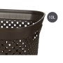 Basket Brown Plastic 10 L 24 x 17 x 35 cm by Kipit, Storage boxes and chests - Ref: S3610668, Price: 2,09 €, Discount: %