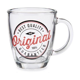 Taza Mug Original Transparente Vidrio (320 ml) (6 Unidades) de Vivalto, Tazas - Ref: S3610845, Precio: 7,55 €, Descuento: %