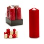 Vela 20 cm Rojo Cera (4 Unidades) de Acorde, Velas - Ref: S3610922, Precio: 9,18 €, Descuento: %