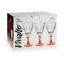 Wine glass Exotic Crystal Salmon 6 Units (275 ml) by Vivalto, Wine glasses - Ref: S3610931, Price: 13,12 €, Discount: %