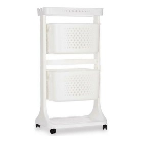 Carrello per Verdure Bianco polipropilene (33 x 81 x 44 cm) di Kinvara, Ripiani e supporti - Rif: S3610956, Prezzo: 33,95 €, ...