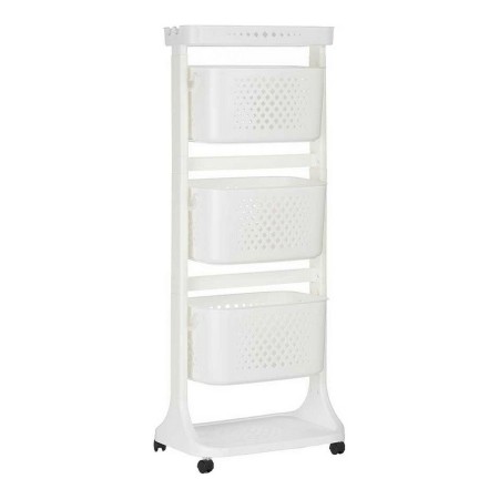 Carrello per Verdure Bianco polipropilene (33 x 112 x 44 cm) | Tienda24 - Global Online Shop Tienda24.eu