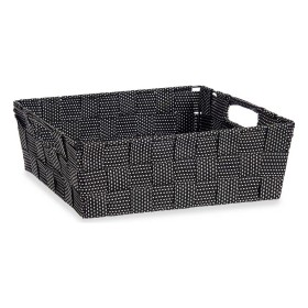 Cabaz Preto Tecido 23 x 8 x 27 cm de Kipit, Caixas - Ref: S3611159, Preço: 1,54 €, Desconto: %