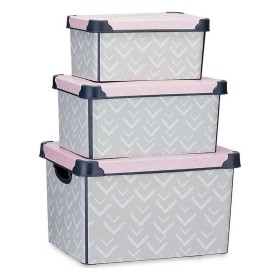 Boîte de rangement avec couvercle Mondex polypropylène 31 L 79 x 39 x 16 cm | Tienda24 - Global Online Shop Tienda24.eu