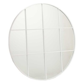 Espejo de pared Redondo Metal Blanco (100 x 2,5 x 100 cm) de Gift Decor, Espejos de pared - Ref: S3611219, Precio: 82,29 €, D...