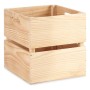 Boîte de rangement Bois de pin Marron naturel (30 x 30 x 30 cm) de Gift Decor, Boîtes et coffres de rangement - Réf : S361122...