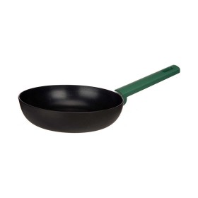 Non-stick frying pan Black Green Ø 22 cm Aluminium by Kinvara, Frying Pans - Ref: S3611264, Price: 8,77 €, Discount: %