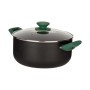 Casseruola Nero Verde Ø 24 cm Alluminio (4,5 L) | Tienda24 - Global Online Shop Tienda24.eu