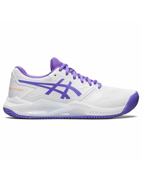 Chaussures de Tennis pour Femmes Asics Gel-Challenger 13 Clay Blanc | Tienda24 Tienda24.eu