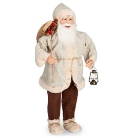 Father Christmas 30 x 90 x 40 cm Brown White Plastic by Krist+, Christmas - Ref: S3611452, Price: 72,93 €, Discount: %