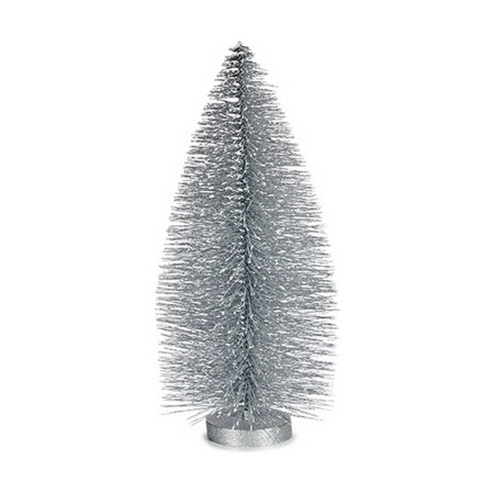 Albero di Natale 13 x 32 x 13 cm Argentato di Krist+, Natale - Rif: S3611577, Prezzo: 6,07 €, Sconto: %