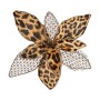 Dekorative Blume Leopard Weihnachten Braun 35 x 35 x 35 cm | Tienda24 - Global Online Shop Tienda24.eu