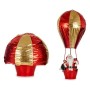 Figura Decorativa Globo Pai Natal 64 x 150 x 64 cm Vermelho Dourado Plástico de Krist+, Natal - Ref: S3611893, Preço: 135,94 ...